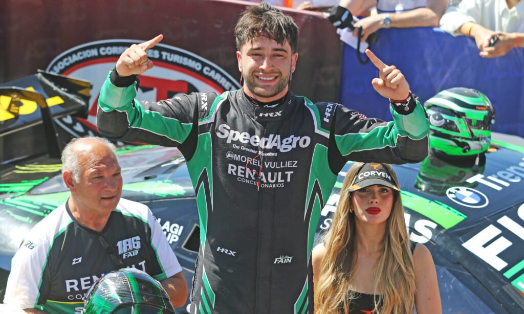 Fain celebra su primera victorie en el TC