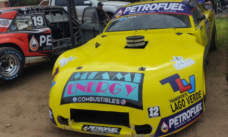 El auto de Lucas Barale durante la última fecha