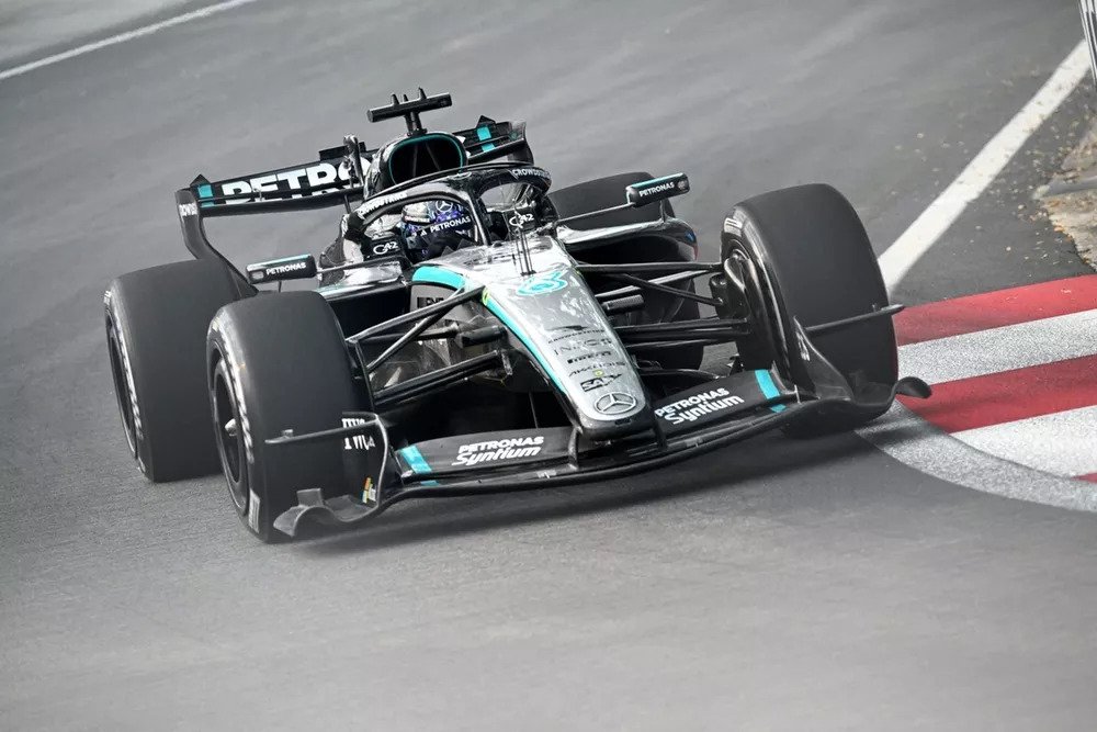 Franco Colapinto largará 11 la Sprint de Singapur 2 George Russell dominó la Práctica Libre Única