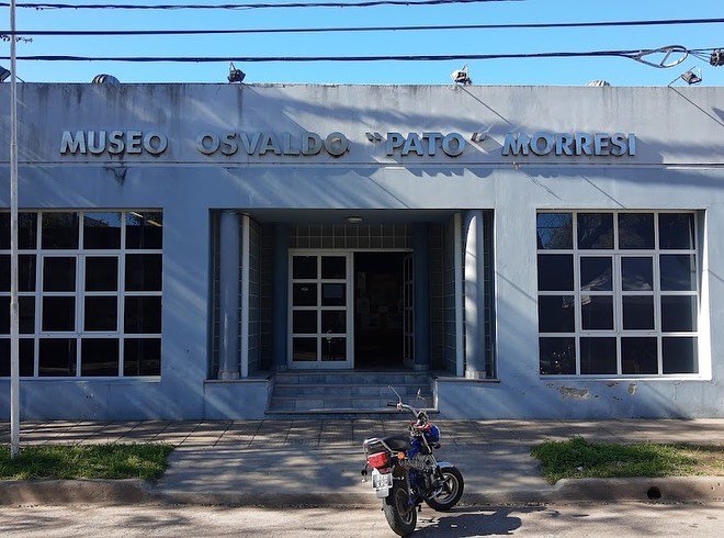 Un museo que guarda el legado del Pato Morresi 2 El frente del Museo Osvaldo Morresi en San Pedro