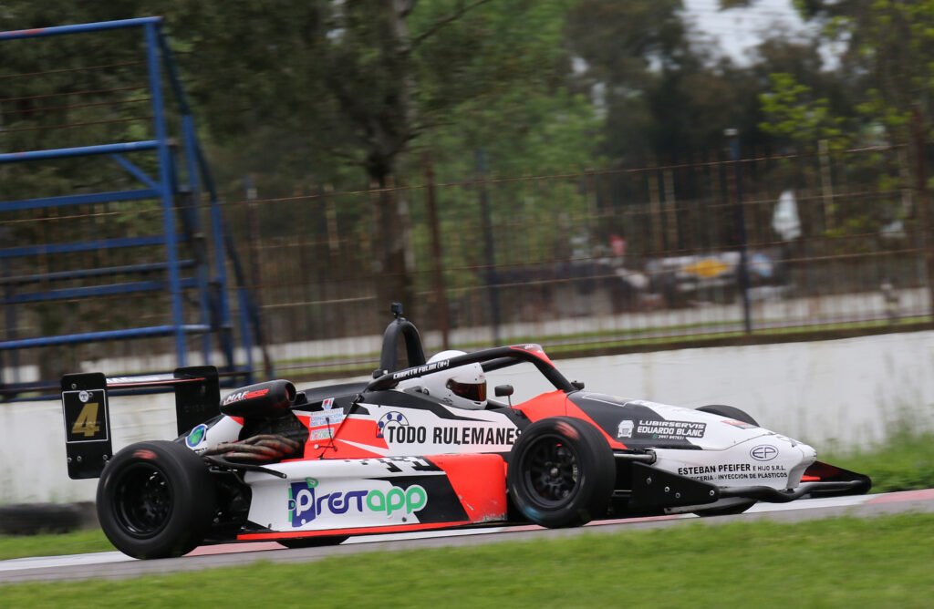 Agustin Fulini fue segundo detrás de Malek El Bacha, quien se quedó con la pole de la Fórmula 3 Metropolitana