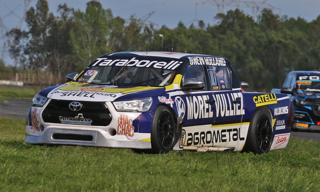 Catelli fue tercero en el TC Pista Pick Up en La Plata