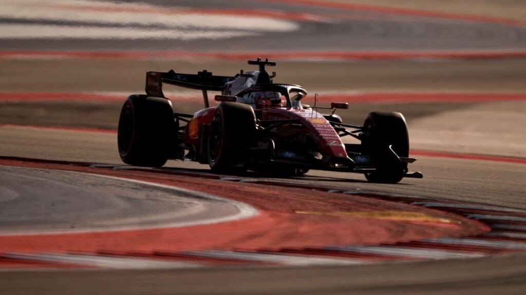 Charles Leclerc fue el más rápido en los entrenamientos del GP de los Estados Unidos