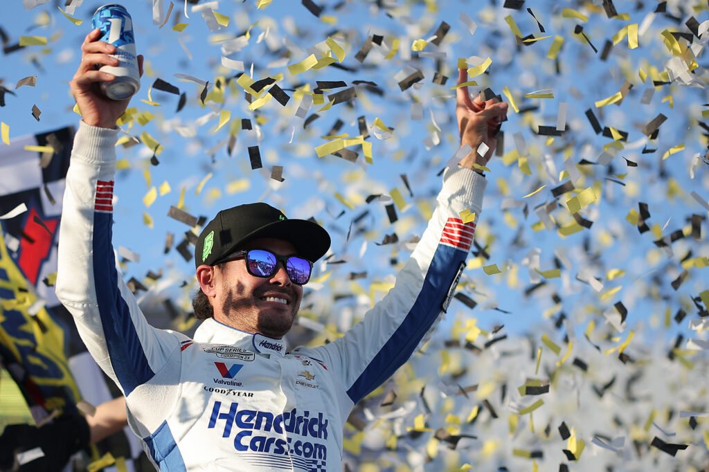 NASCAR: Triunfo de Kyle Larson luego de una increíble última vuelta en Talladega 4 Kyle Larson se llevó la victoria en Talladega