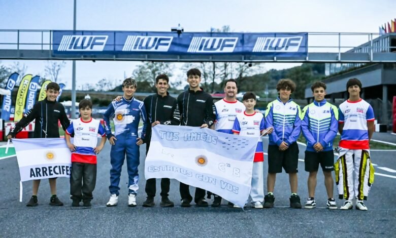 IWF 2026: Los argentinos comenzaron sus entrenamientos en Viterbo 1 Los argentinos en la IWF 2026
